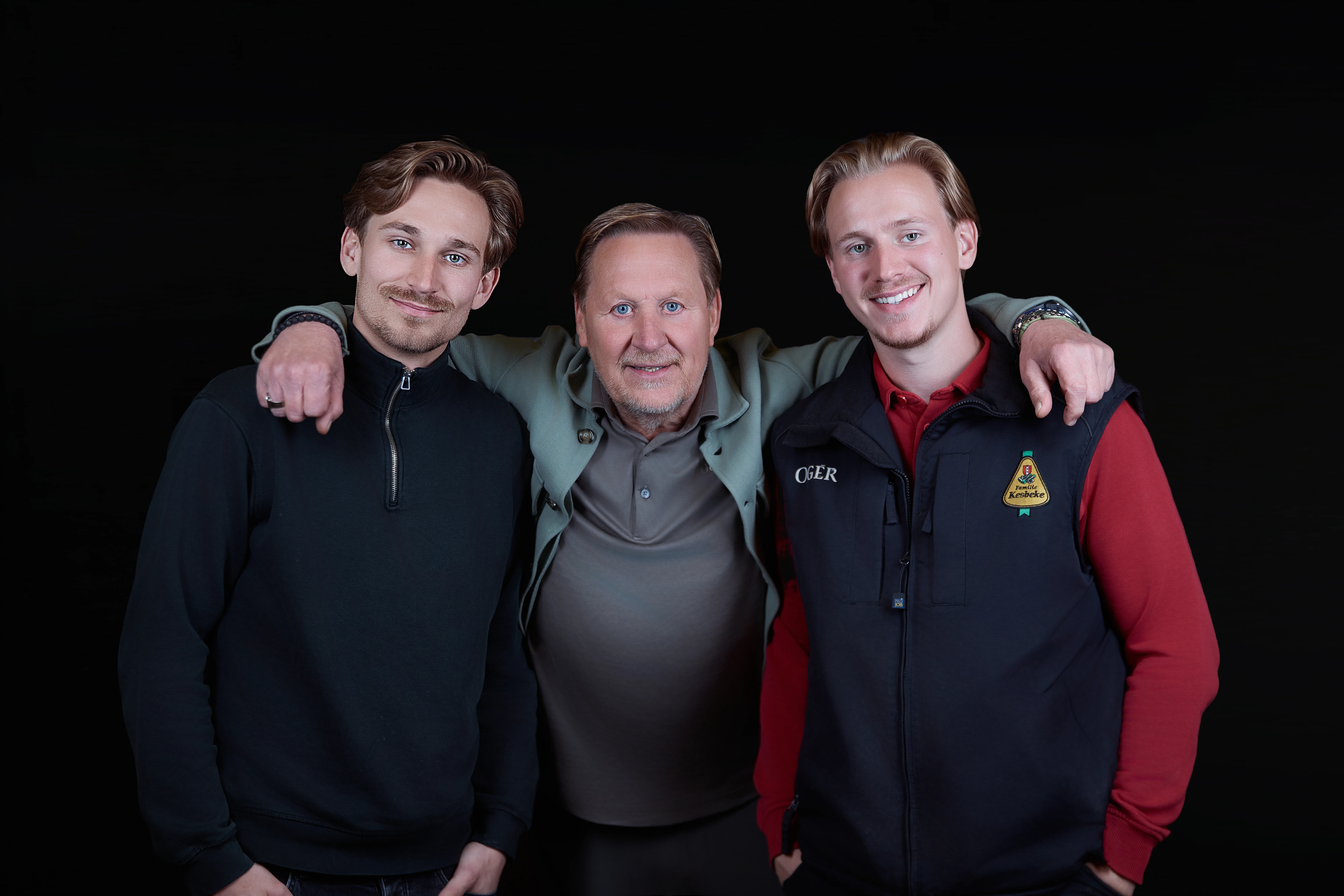 Familie Kesbeke - groepsportret door Maurice Jager